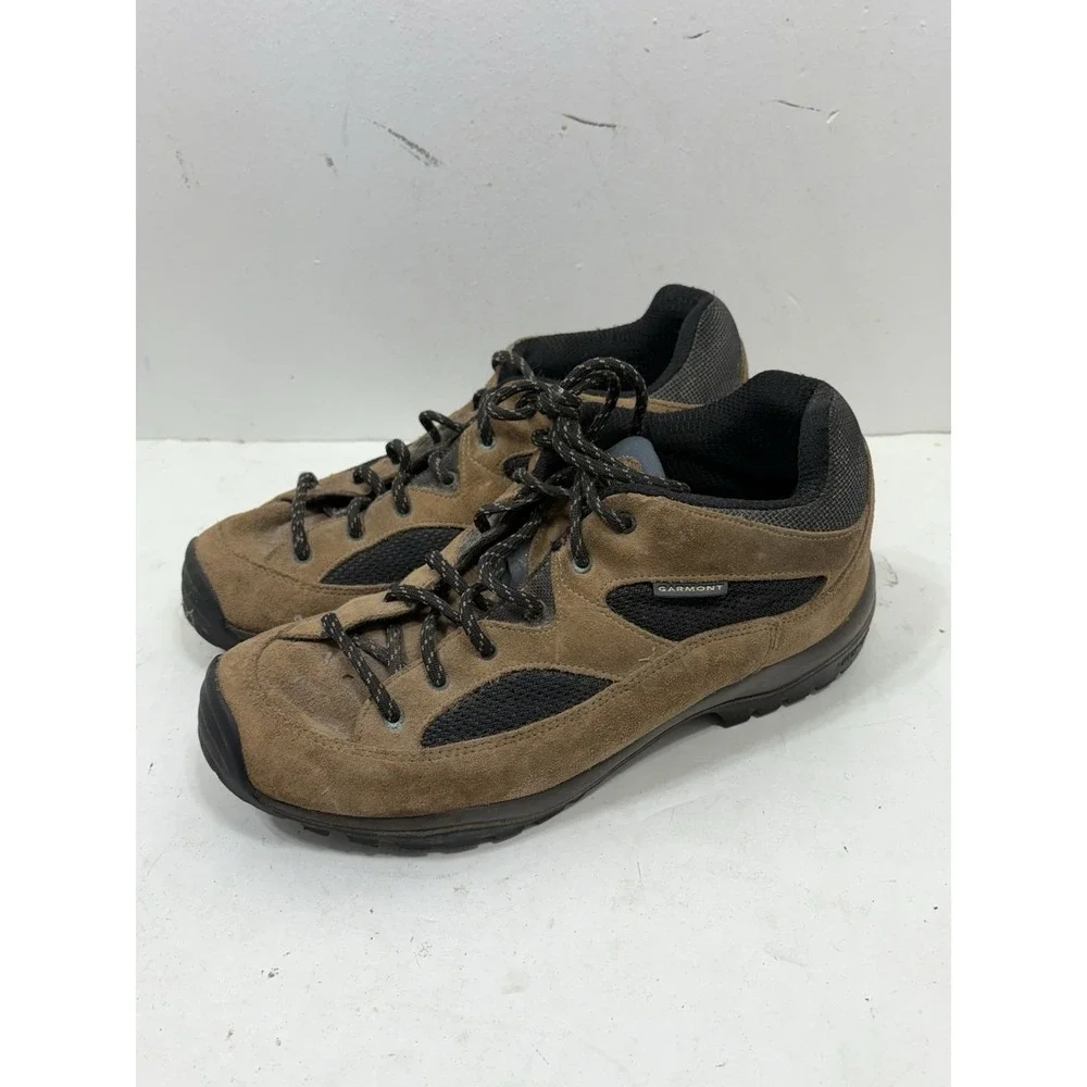 Garment Men's Hiking Boots Shoes Size 11.5 Brown Black Suede‎
